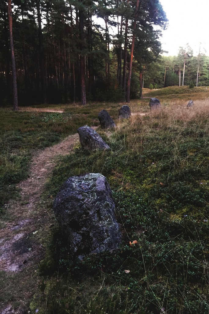 Kamienne Kręgi w Odrach - największe w Polsce.