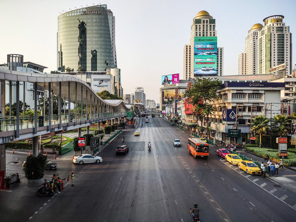 Bangkok - Ram Buttri Road, kwiecień 2020. Fot. W Środku Nigdzie - Michal Burchart