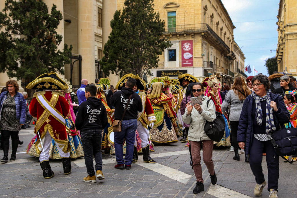 Valletta - parada karnawałowa na Republic Street, 1 marca 2019