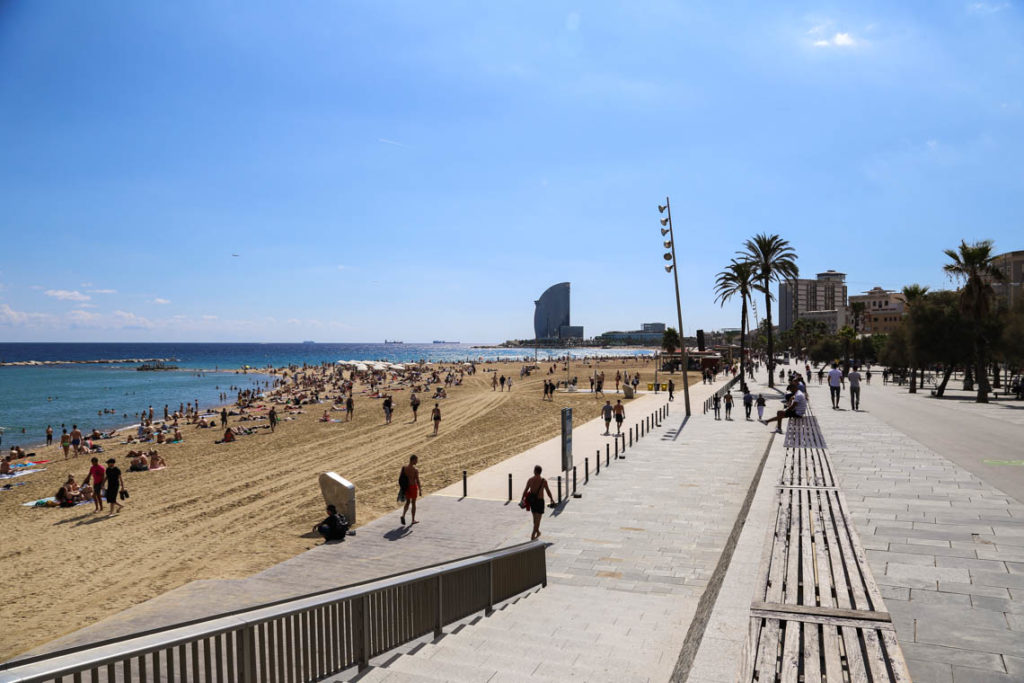 Barcelona - Playa de La Barceloneta, 21 września 2016