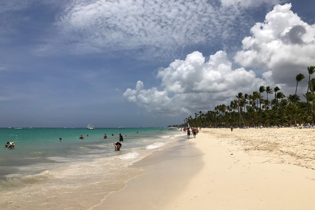 Nasza ulubiona plaża. Punta Cana, Dominikana