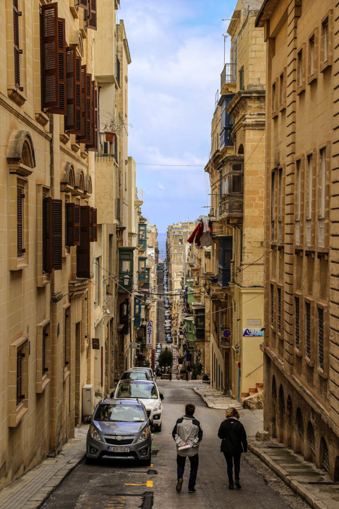 Valletta - St. Ursula Street, 1 marca 2019