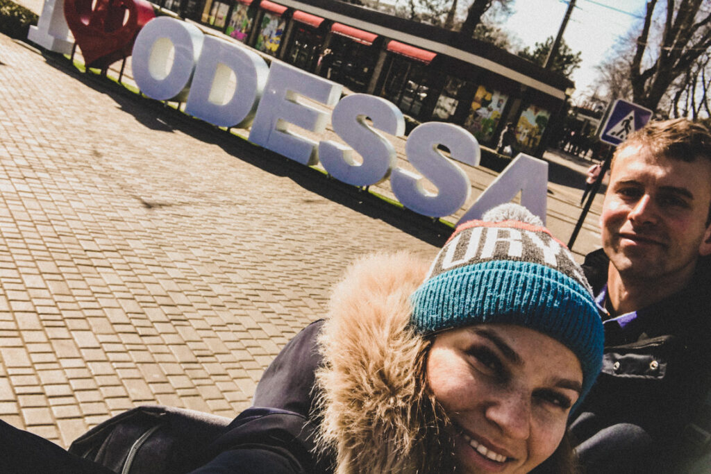 Urodzinowe selfie w Odessie :) 1 marca 2020