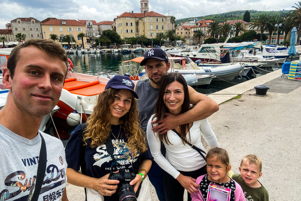 Nie mieliśmy czasu, żeby spotkać się w Polsce, więc spotkaliśmy się w Chorwacji na wyspie Brač :)